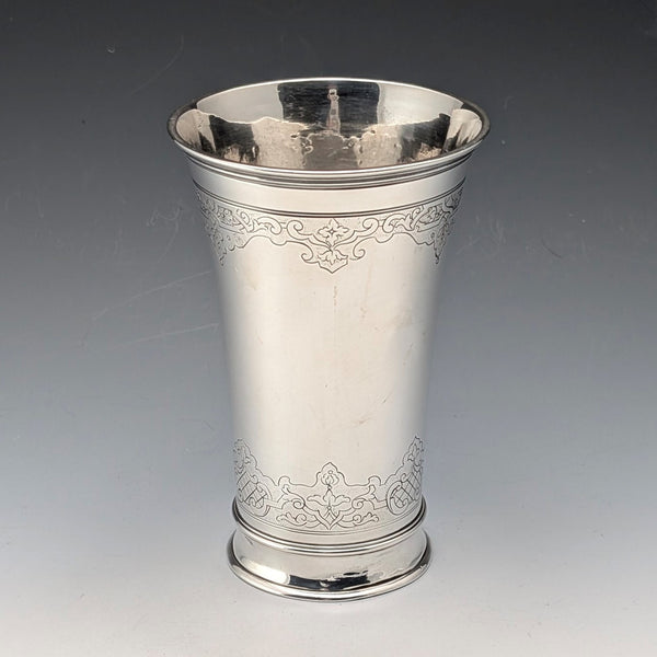 約 1900 年德國古董 800 銀燒杯杯 146 克 David Kugelmann